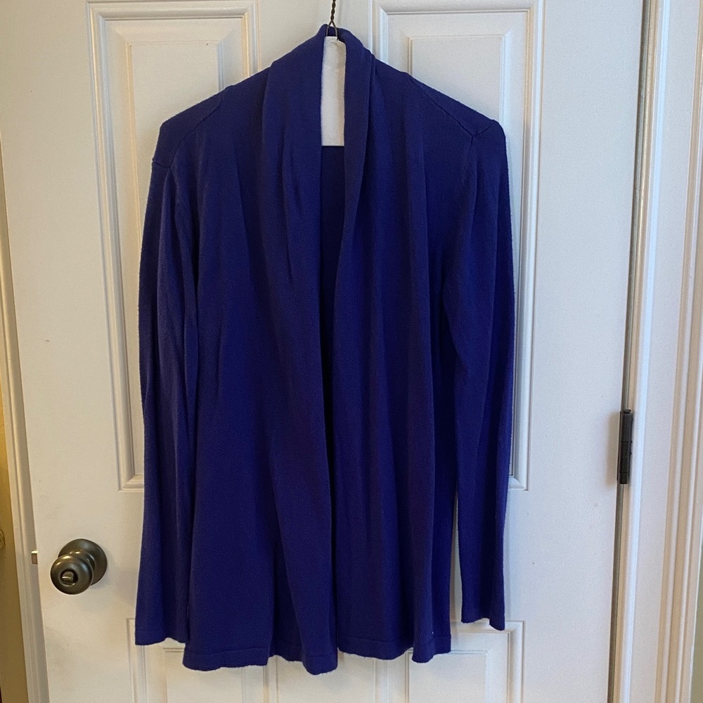 Ann Taylor Royal Blue Cardigan